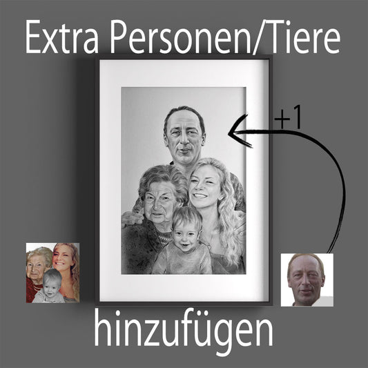 Extra Personen/Tiere hinzufügen