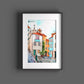Draw landscape pictures Paint nature with oil, pencil, colored pencil - let the picture be drawn